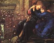 废墟中的爱情 - 爱德华·科莱·伯恩·琼斯